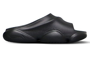 LiNing BADFIVE Slide Slip Resistant Abrasion Resistant Antibacterial Slide Slippers Men's Black White Purple 1 4329633