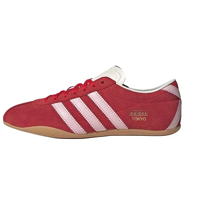 Adidas Originals Tokyo Abrasion Resistant Low top Casual Shoes Women's Red