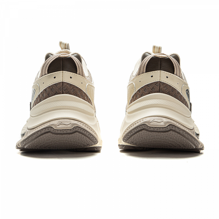LiNing Star Cushioning Abrasion Resistant Breathable Low Top Chunky Sneakers Men's Beige Brown купить в интернет-магазине Yoocart с быстрой доставкой по России.