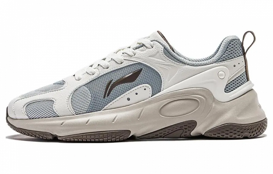 LiNing Low top Casual Shoes Men's White Gray купить в интернет-магазине Yoocart с быстрой доставкой по России.