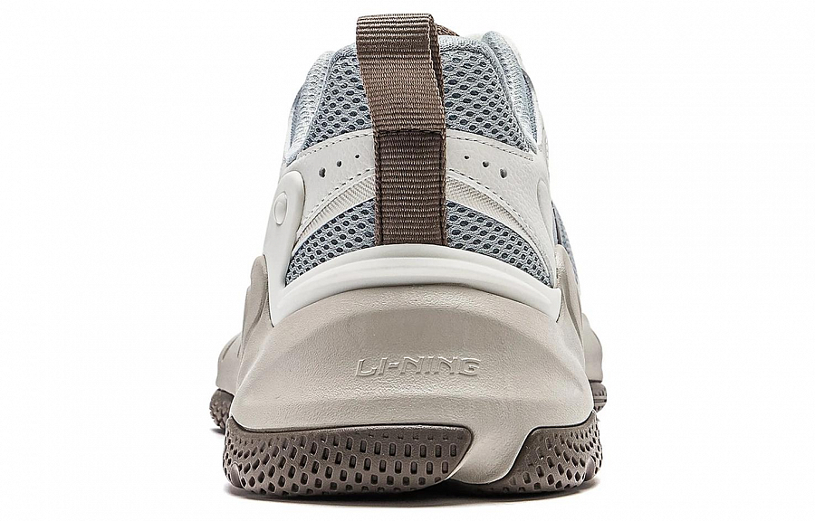 LiNing Low top Casual Shoes Men's White Gray купить в интернет-магазине Yoocart с быстрой доставкой по России.