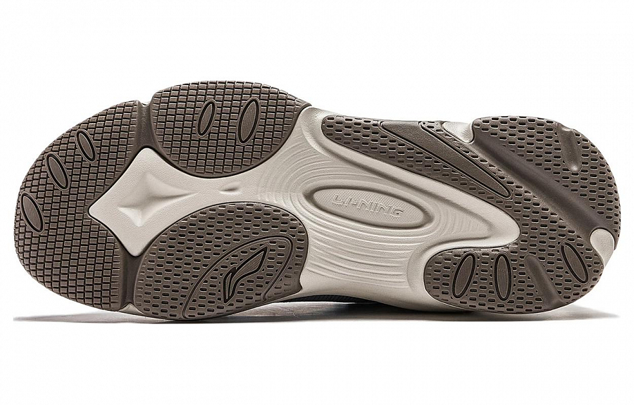LiNing Low top Casual Shoes Men's White Gray купить в интернет-магазине Yoocart с быстрой доставкой по России.