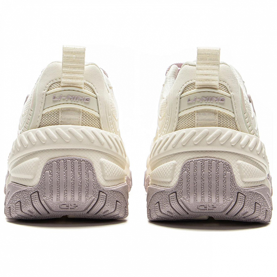 LiNing Brown Sugar Slip Resistant, Abrasion Resistant, Breathable Low top Casual Shoes Women's Ecru Gray купить в интернет-магазине Yoocart с быстрой доставкой по России.