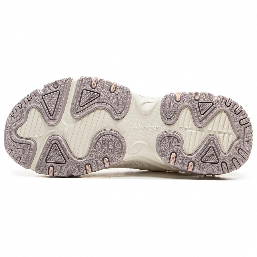 LiNing Brown Sugar Slip Resistant, Abrasion Resistant, Breathable Low top Casual Shoes Women's Ecru Gray купить в интернет-магазине Yoocart с быстрой доставкой по России.