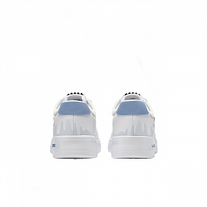 LiNing Pontoon Boats Slip Resistant Cushioning Breathable Low Top Skateboard Shoes Men's Blue White 3 4329946