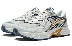 LiNing Li Ning Running Collection Low top Running Shoes Men's White Gray 2 4329964