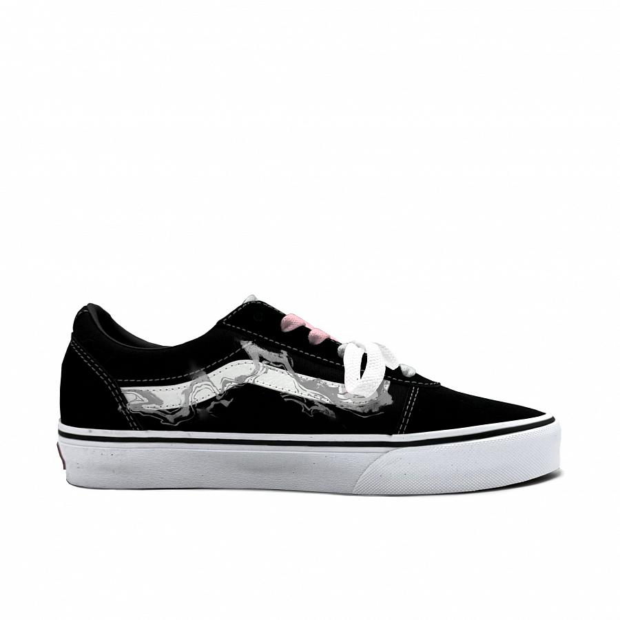 Vans Ward Abrasion Resistant Low top Skateboard Shoes Women's Silver купить в интернет-магазине Yoocart с быстрой доставкой по России.