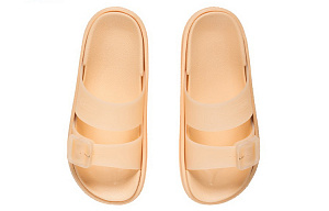 LINING Slide Slippers Women's Cream Orange 3 4330042