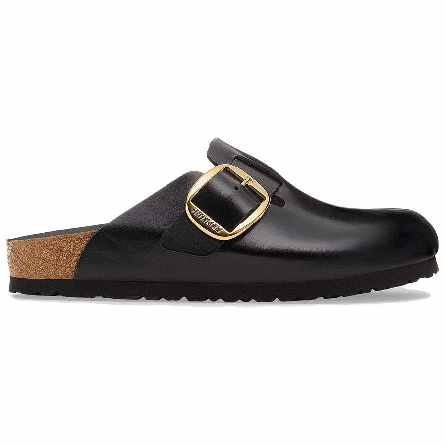 Birkenstock Boston Abrasion Resistant Closed Toe Slippers Women's Black купить в интернет-магазине Yoocart с быстрой доставкой по России.