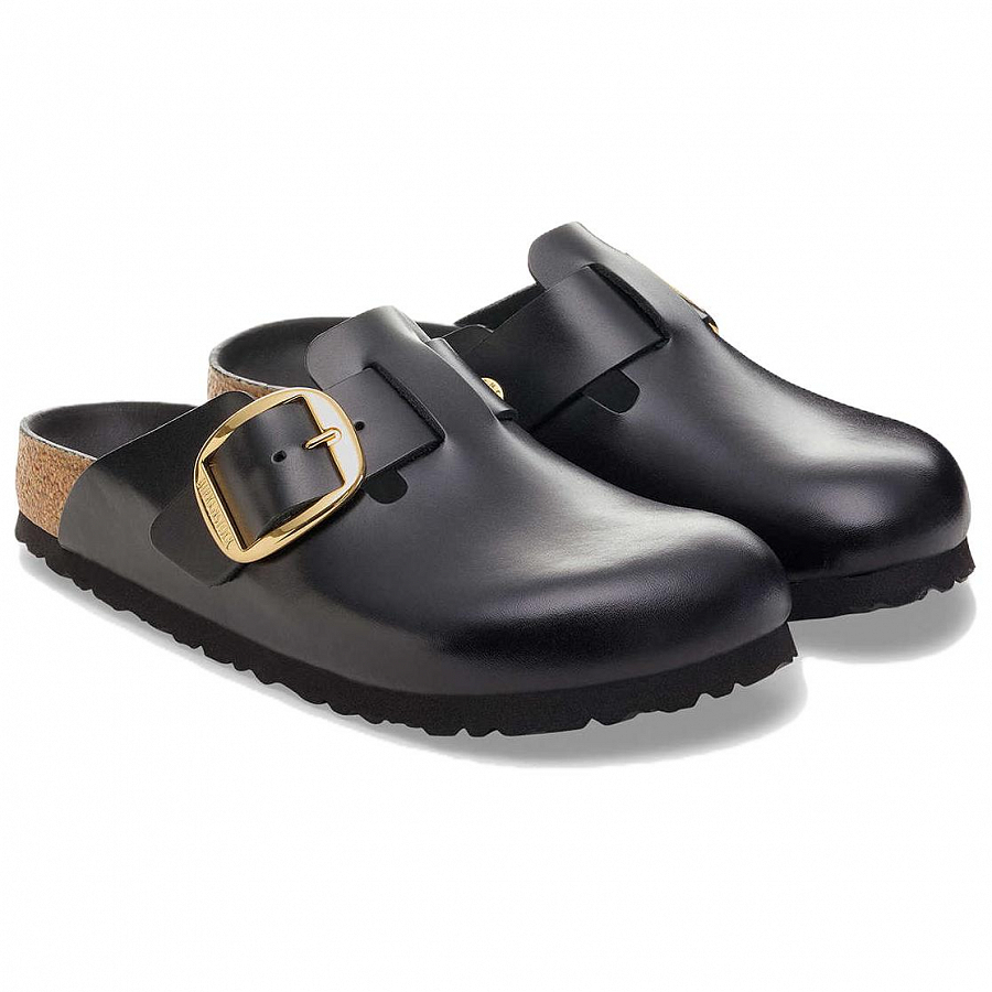 Birkenstock Boston Abrasion Resistant Closed Toe Slippers Women's Black купить в интернет-магазине Yoocart с быстрой доставкой по России.