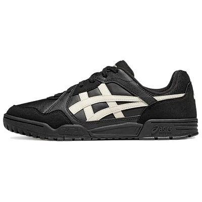 Asics Court MZ Abrasion Resistant Low Top Skateboard Shoes Unisex Black