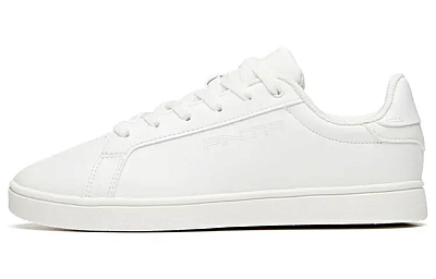Anta Life Collection Slip Resistant Abrasion Resistant Low top Skateboard Shoes Women's White