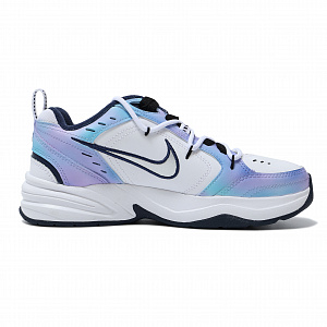 Nike Air Monarch 4 Anti Slip And Wear Resistant Height Increasing Low top Chunky Sneakers Unisex Blue Purple 1 4342067