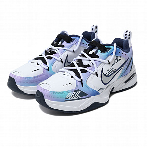 Nike Air Monarch 4 Anti Slip And Wear Resistant Height Increasing Low top Chunky Sneakers Unisex Blue Purple 2 4342068