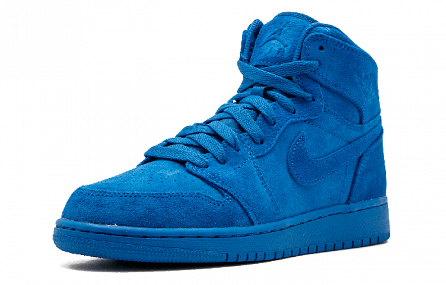 Jordan 1 Retro High Blue Suede GS купить в интернет-магазине Yoocart с быстрой доставкой по России.