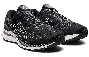 ASICS Gel Kayano 28 Black White Carbon Fiber 2 4344469