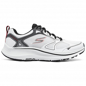 Skechers Go Run Consistent 2.0 Abrasion Resistant Low top Running Shoes Men's White Black 1 4345800