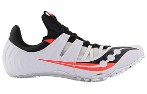 Saucony Slip Resistant Support Lightweight Low top Running Shoes Men's White Black 1 4347277