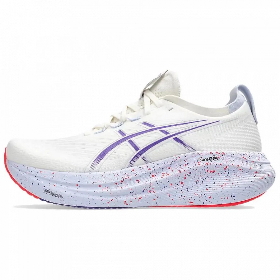 ASICS GEL NIMBUS 27 Breathable Long Distance Running Sprint Running Shoes Men's White купить в интернет-магазине Yoocart с быстрой доставкой по России.