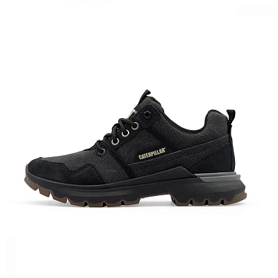 CAT Low Top Casual Shoes Unisex Black