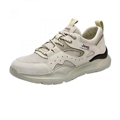 Jeep Low Top Hiking Shoes Men's Sand