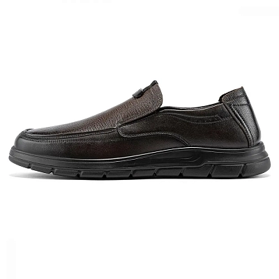 Jeep Casual Leather Shoes Men's Low top Brown