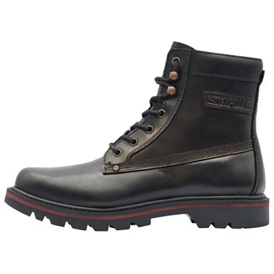 CAT Short Martin Boot 4cm Men's Black