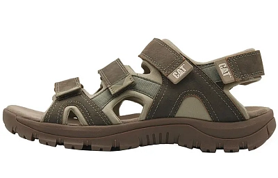 CAT Casual Minimalist Style Versatile Cooling Workwear Beach Shoes Sports Sandals Men's Light Umber