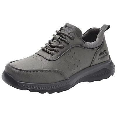 Jeep Low Top Hiking Shoes Men's Gray