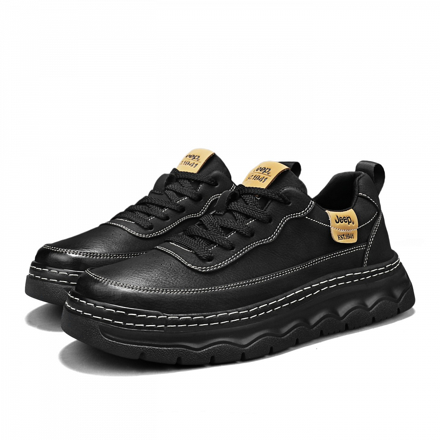Jeep Casual Leather Shoes Men's купить в интернет-магазине Yoocart с быстрой доставкой по России.
