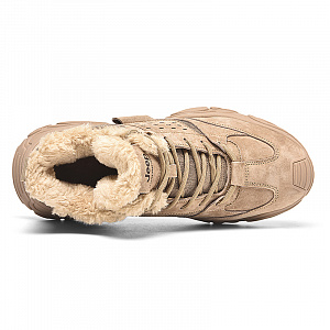 Jeep Abrasion Resistant Mid Top Hiking Shoes Men's Sand 3 4359576