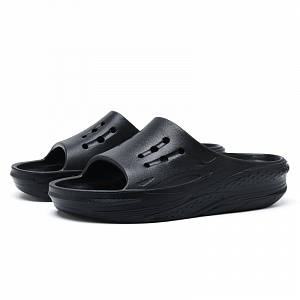 Jeep EVA Abrasion Resistant Slide Slippers Unisex Black 2 4359744