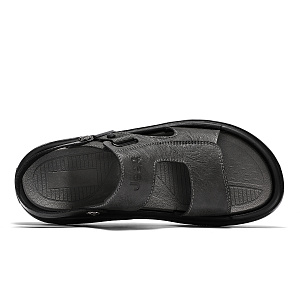 Jeep Beach Sandals Men's Black/Gray 2 4359842
