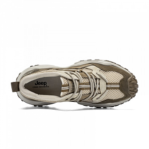 Jeep Low Top Hiking Shoes Men's Brown 3 4359915
