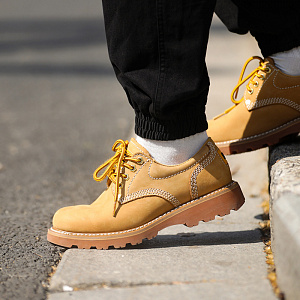 CAT Men's Casual Shoes Men's Low top Yellow 3 4359995