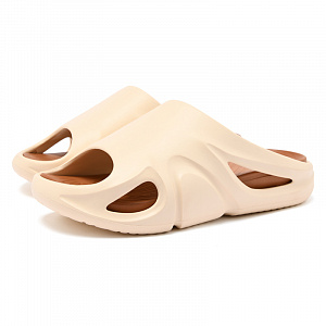 Jeep EVA Abrasion Resistant Slide Slippers Men's Khaki Brown 2 4360124