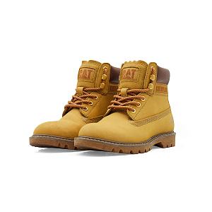 CAT Short Outdoor Boots Women's Yellow 1 4360211