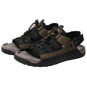 Jeep Outdoor Collection Beach Sandals Men's Black Brown 1 4360228