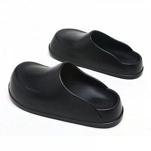 Jeep Closed Toe Slippers Unisex Black 2 4360331