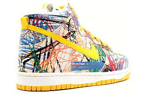 Nike Dunk High Premium Qs 'Scribble' Gs 2 4360426
