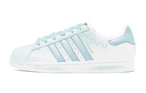 Adidas Originals SUPERSTAR Lightweight Low Top Skateboard Shoes Unisex Blue White 1 4368004