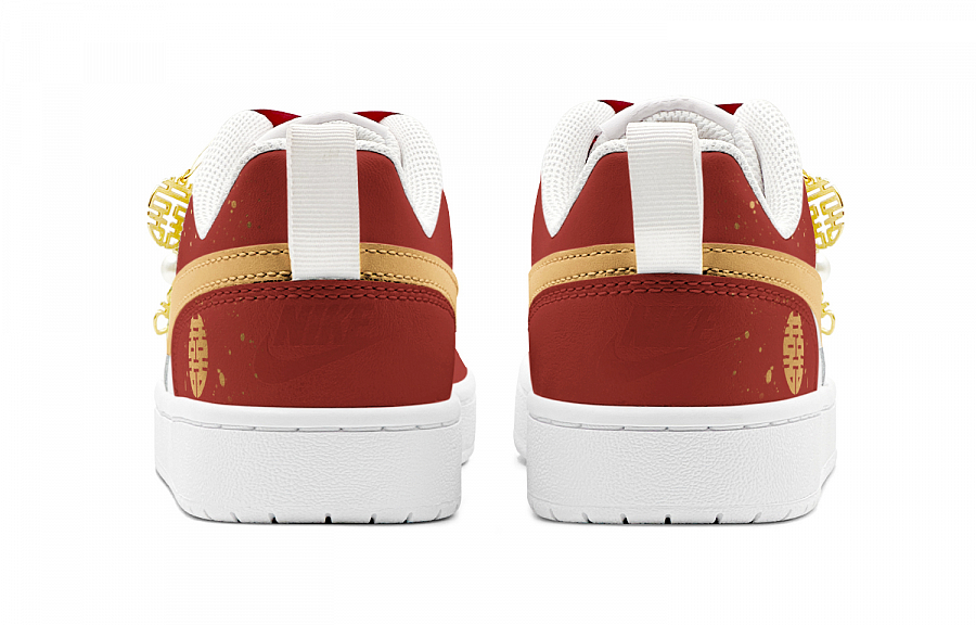 Nike Court Borough Skateboard Shoes Women's Low top Red купить в интернет-магазине Yoocart с быстрой доставкой по России.
