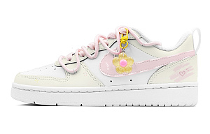 Nike Court Borough Skateboard Shoes Women's Low top Pink 1 4373491