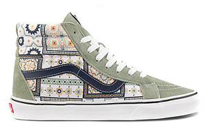 Vans Sk8 Hi Reissue Morocccan Tile Dark Khaki 1 4375517