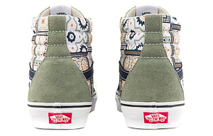 Vans Sk8 Hi Reissue Morocccan Tile Dark Khaki 2 4375518