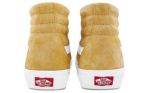 Vans SK8 Hi Brown Yellow Unisex 'Brownyellow White' 3 4375550