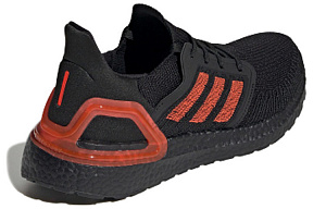 Adidas Ultra Boost 20 Black Solar Red 2 4376201