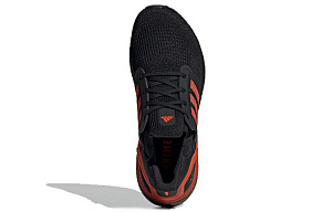 Adidas Ultra Boost 20 Black Solar Red 3 4376203