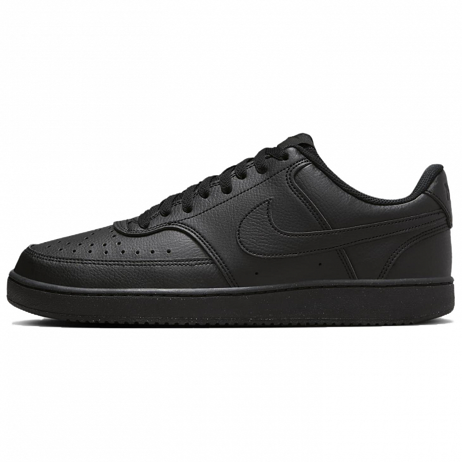 Nike Court Vision Low Next Nature Triple Black купить в интернет-магазине Yoocart с быстрой доставкой по России.