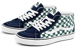 Vans Sk8 mid Checkerboard Green/White 1 4381325
